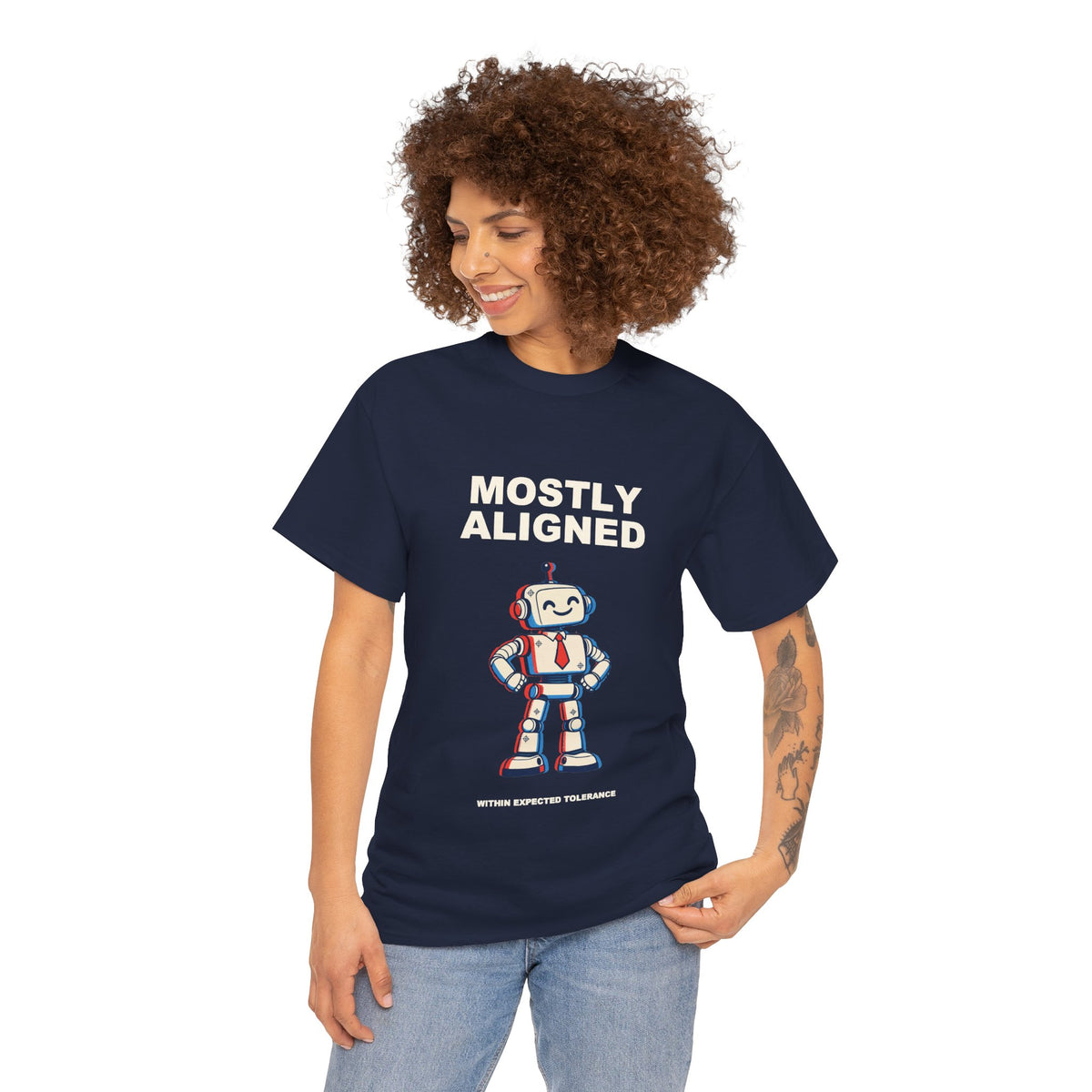 Mostly aligned T-shirt