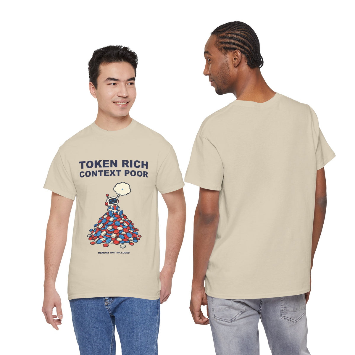 Token rich, context poor T-shirt