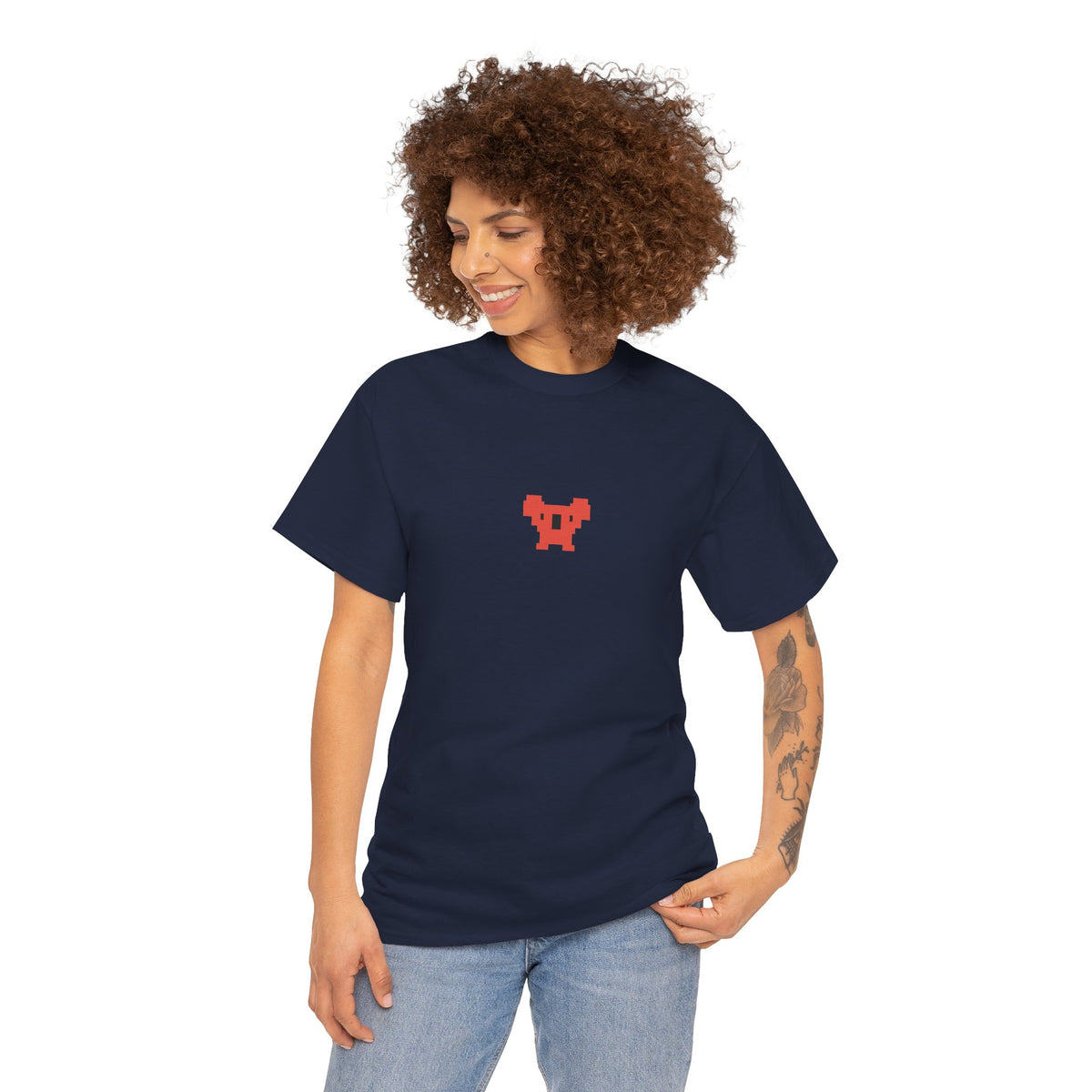 Pixel koala T-shirt - Navy