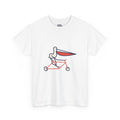 Bad pelican on a bike T-shirt